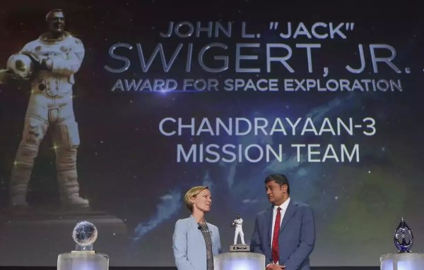 Indias Chandrayaan 3 Mission Team Given 2024 John L Jack Swigert Jr